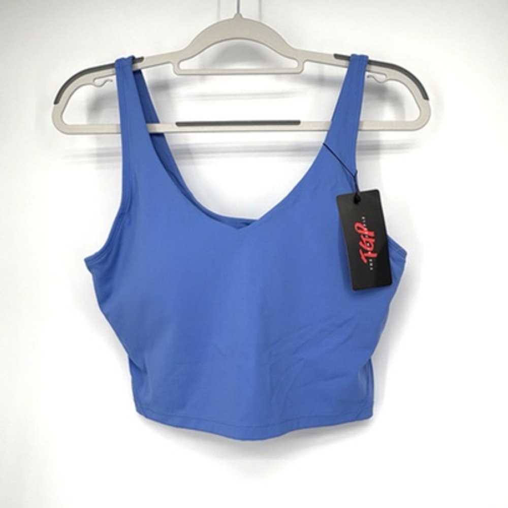 The‎ Gym People Sports Bra Large Purple Padded Sports Bra